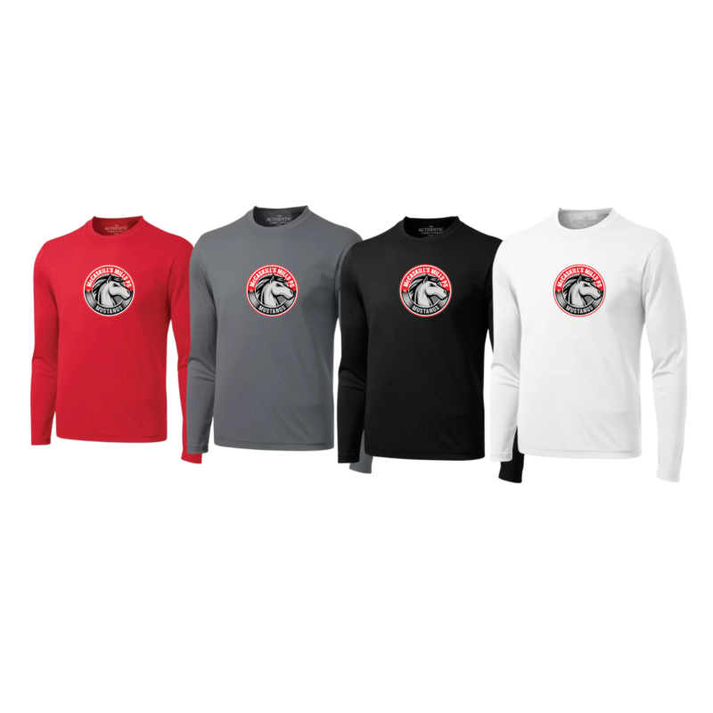 McCaskill's Mills Public School Ladies Generic Brand Athletic Long Sleeved T-Shirt