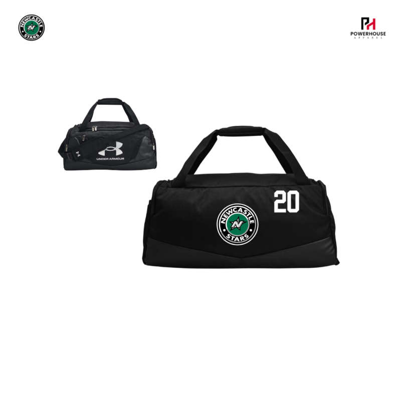 Stars Medium Duffle Bag With Custom Number