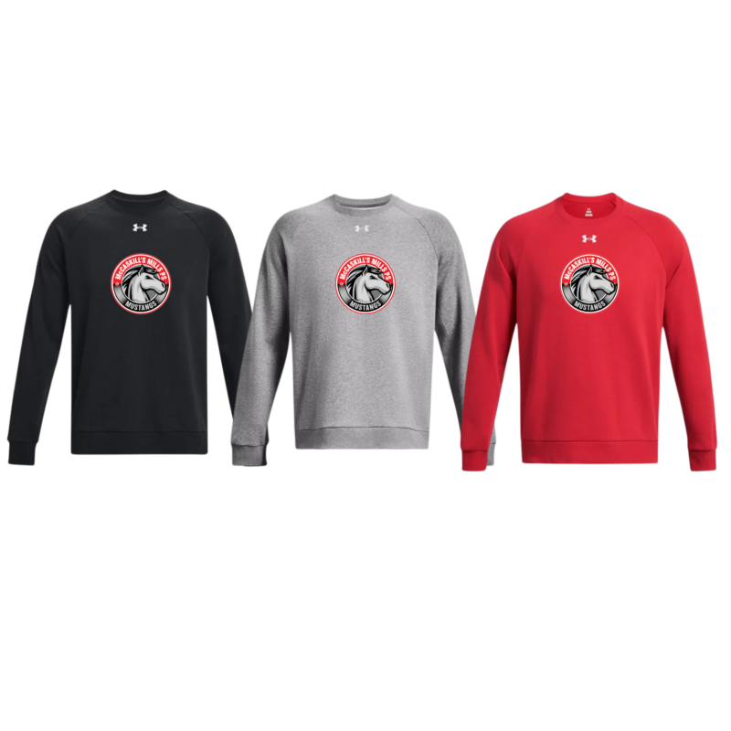 McCaskill's Mills Public School Ladies Under Armour Crewneck Sweatshirt