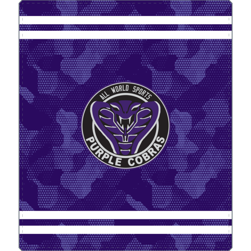 Purple Cobras Special Edition Fleece Blanket