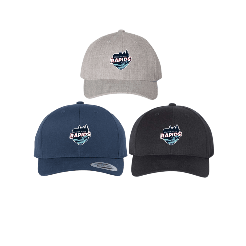 Beaver River Curved Visor Snapback Hat