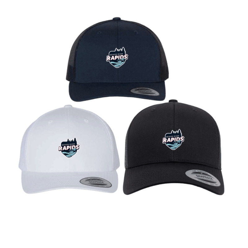 Beaver River Meshback Trucker Snapback Hat