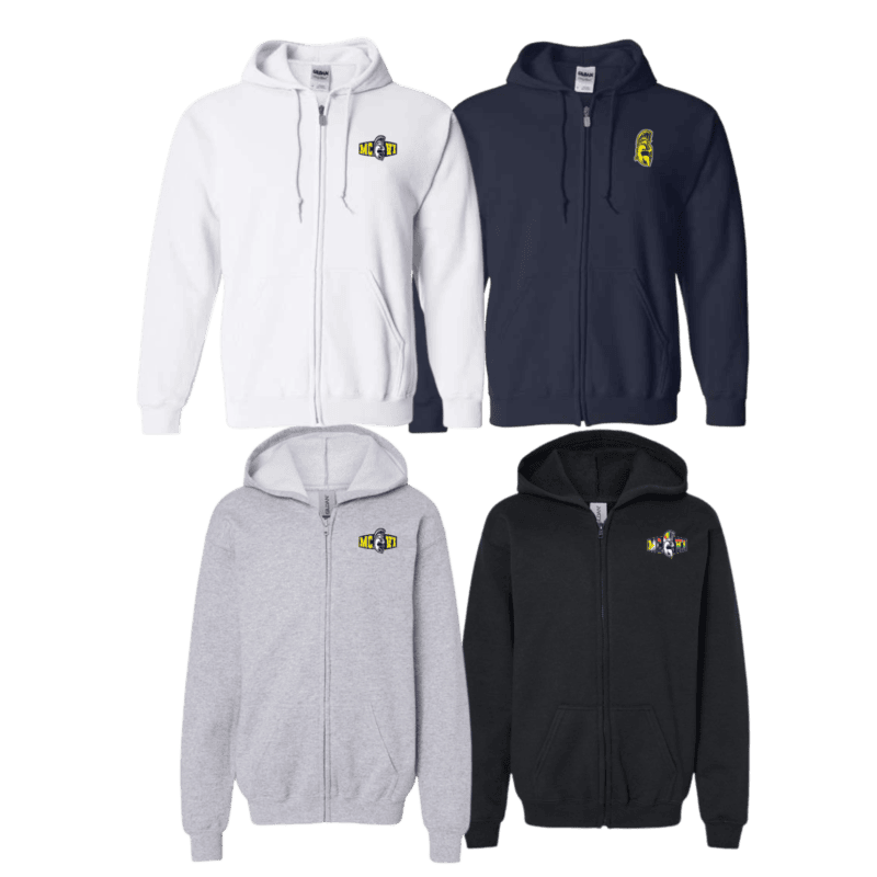 MCVI Youth Generic Brand Full Zip Hoodie