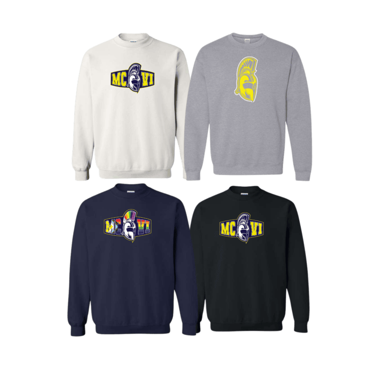 MCVI Adult Generic Brand Crewneck Sweatshirt