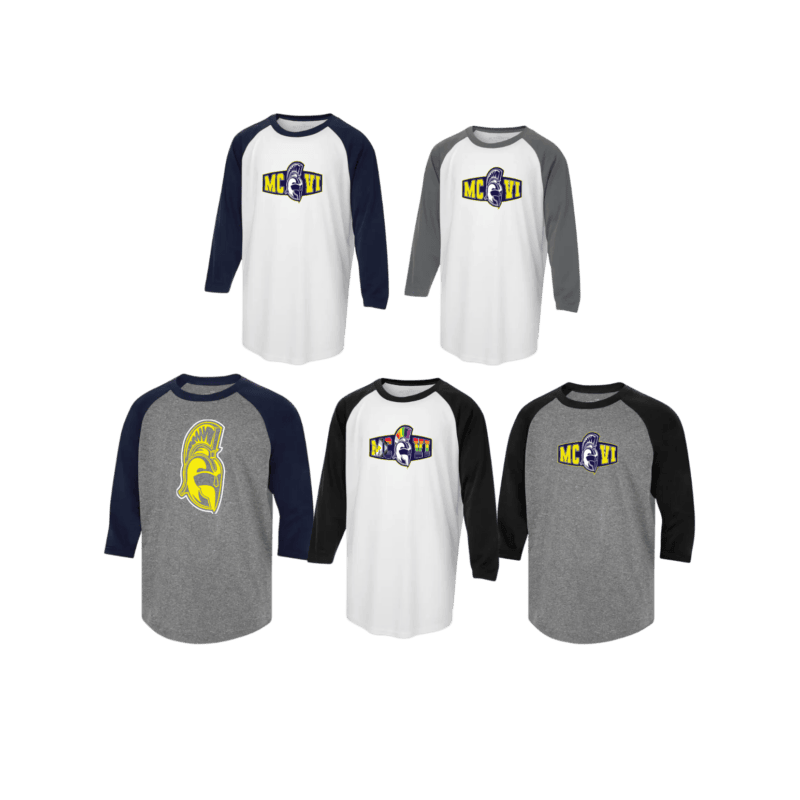 MCVI Adult Generic Brand Athletic Baseball Style Shirt