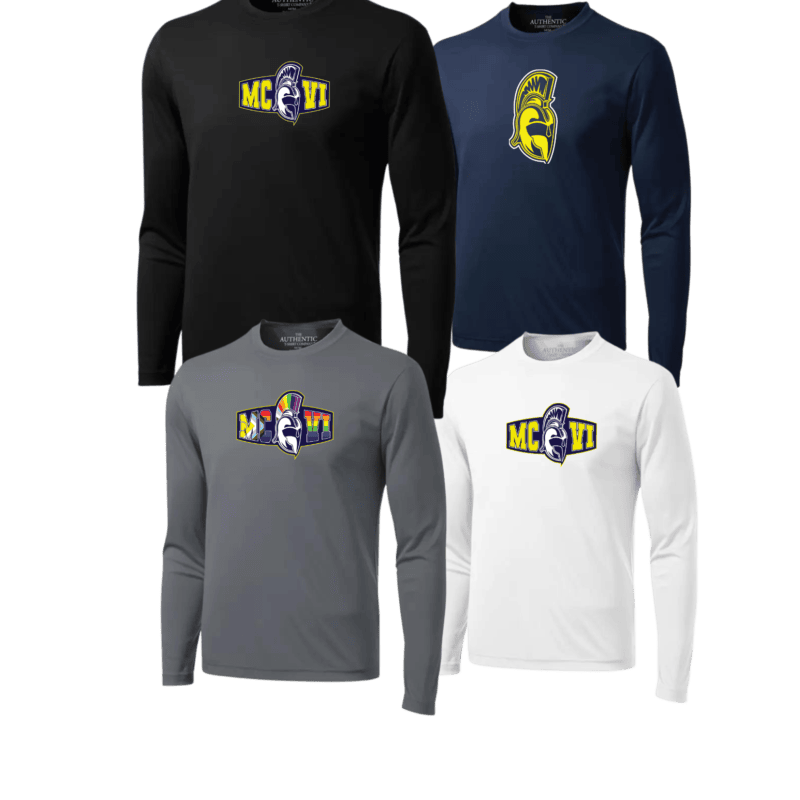 MCVI Adult Generic Brand Long Sleeved Athletic T-Shirt