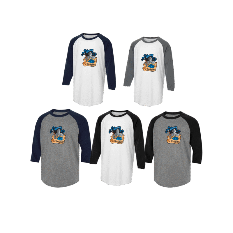 Knights Youth Generic Brand Athletic Baseball Style Shirt
