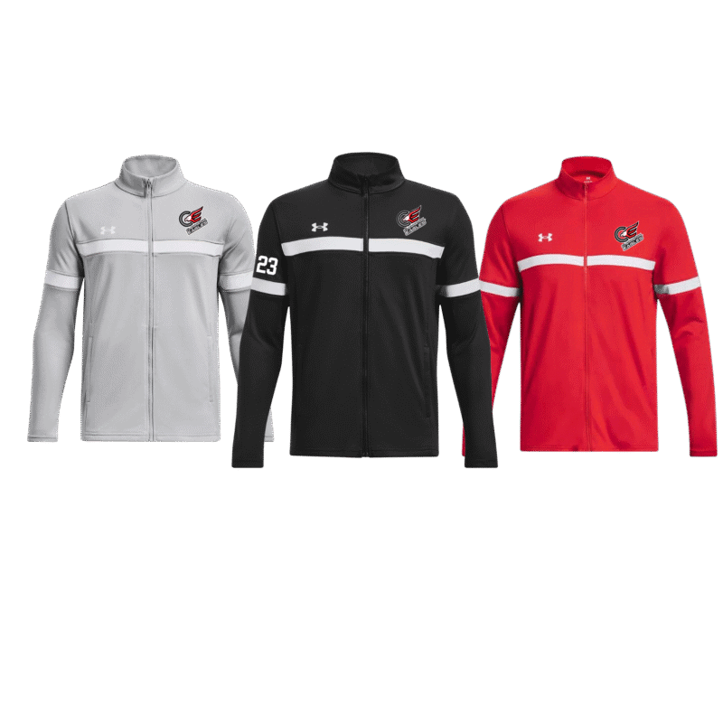 Clarington Eagles UA Team Knit Full Zip Jacket