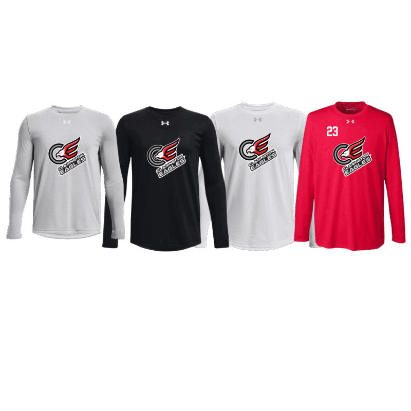Clarington Eagles Under Armour Long Sleeved T-Shirt