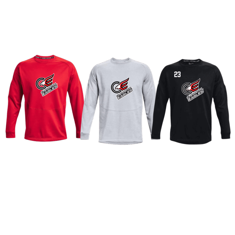 Clarington Eagles Men's Under Armour Fleece Storm Crew