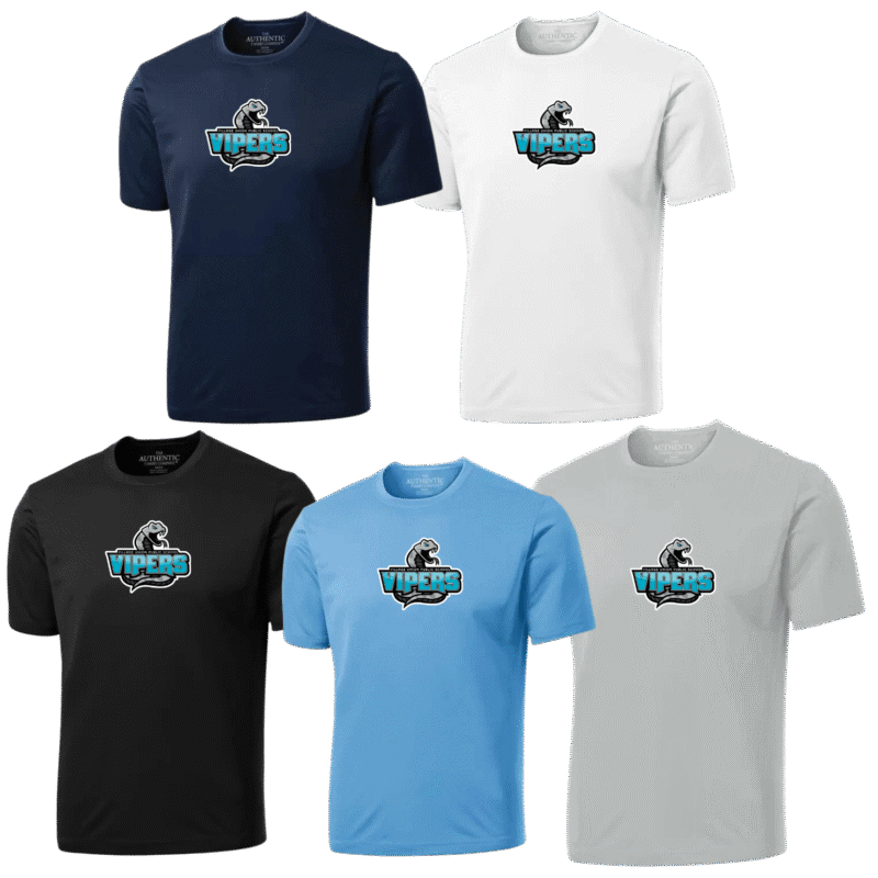 Vipers Generic Brand Athletic T-Shirt