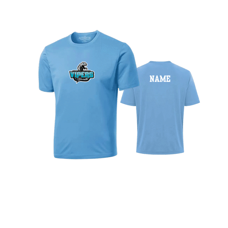 Vipers School Shirt With Custom Name