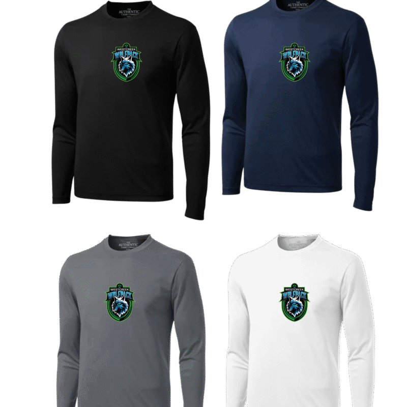 Westcreek Adult Generic Brand Long Sleeved Athletic T-Shirt