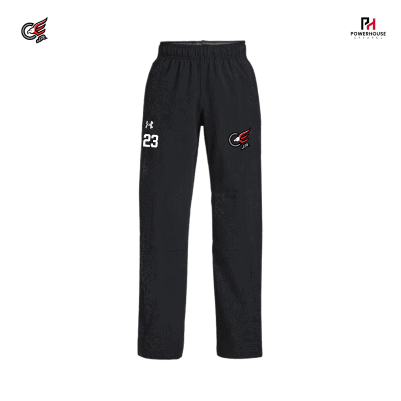 Jr. Eagles Men's UA Hockey Warmup pants with Custom Number
