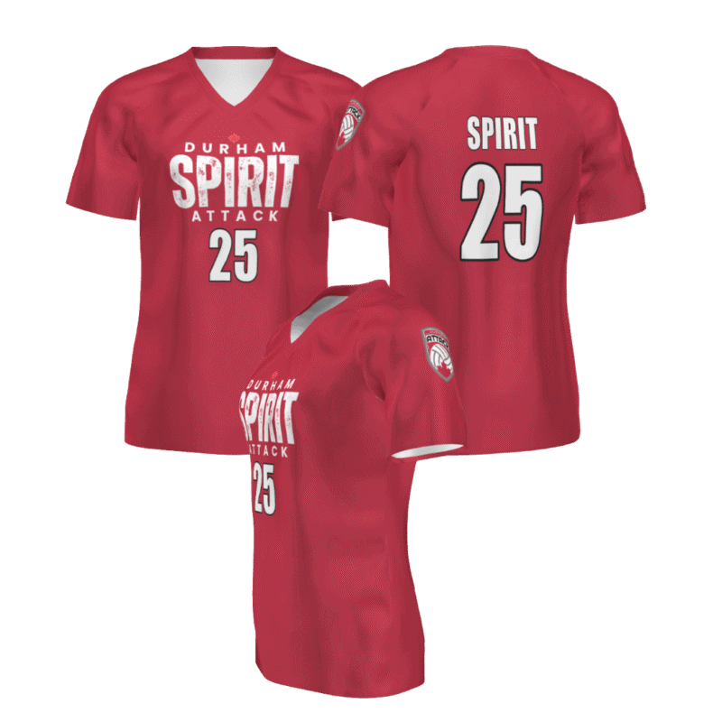 Durham Attack Girls Team Sublimated Custom Shirt - Ladies Sizes