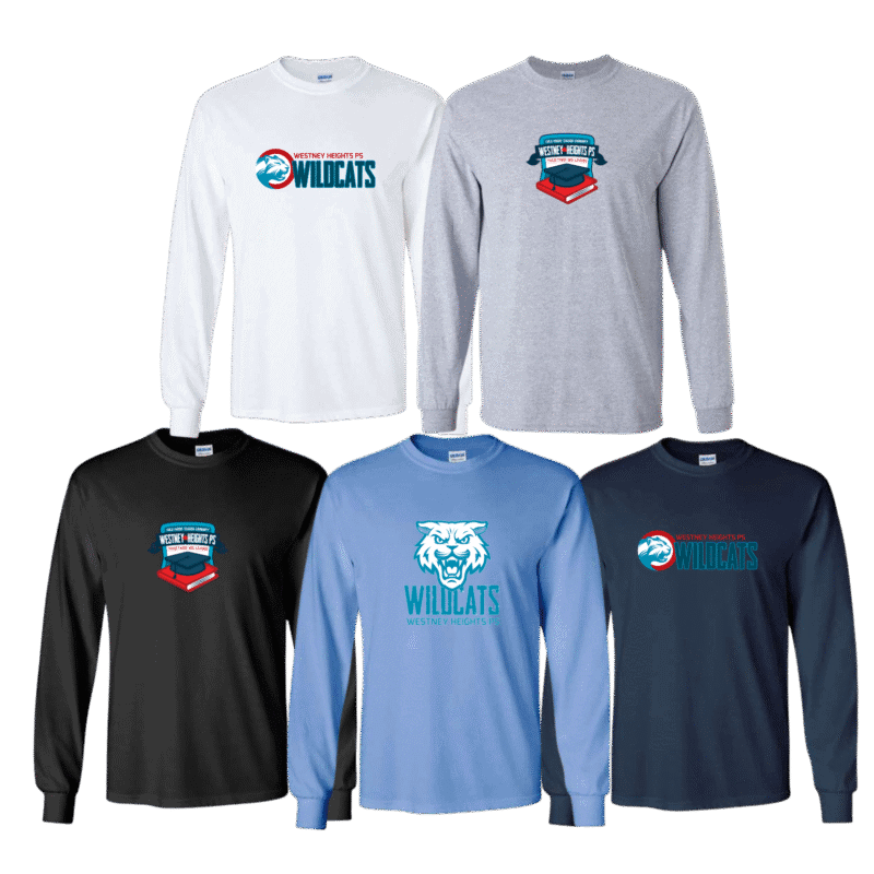 Wildcats Adult Generic Brand Long Sleeve T-Shirt