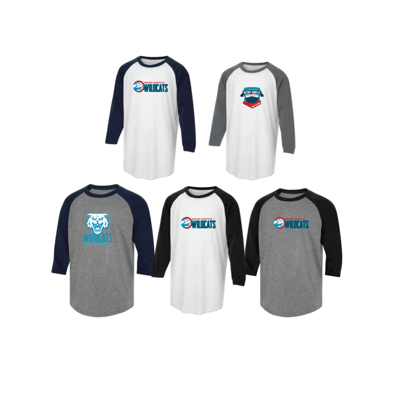 Wildcats Youth Generic Brand Athletic Baseball Style Shirt