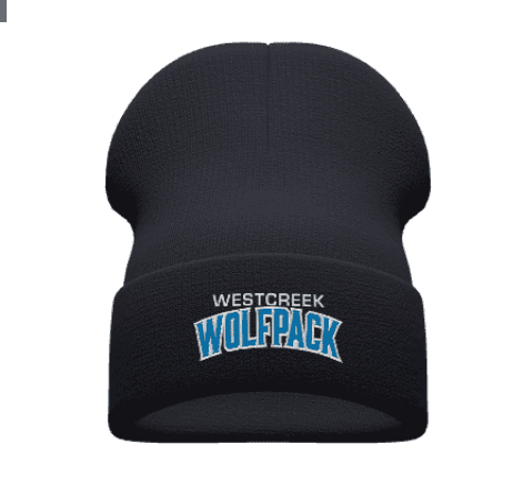 Westcreek Custom Beanie Toque with Text Logo