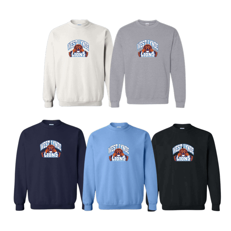 West Lynde Adult Generic Brand Crewneck Sweatshirt