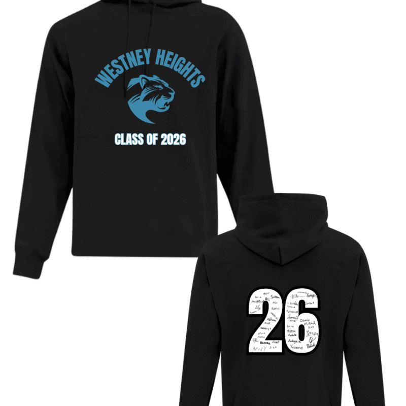 Wildcats Adult Generic Brand 2026 GRAD Hoodie with Custom Name