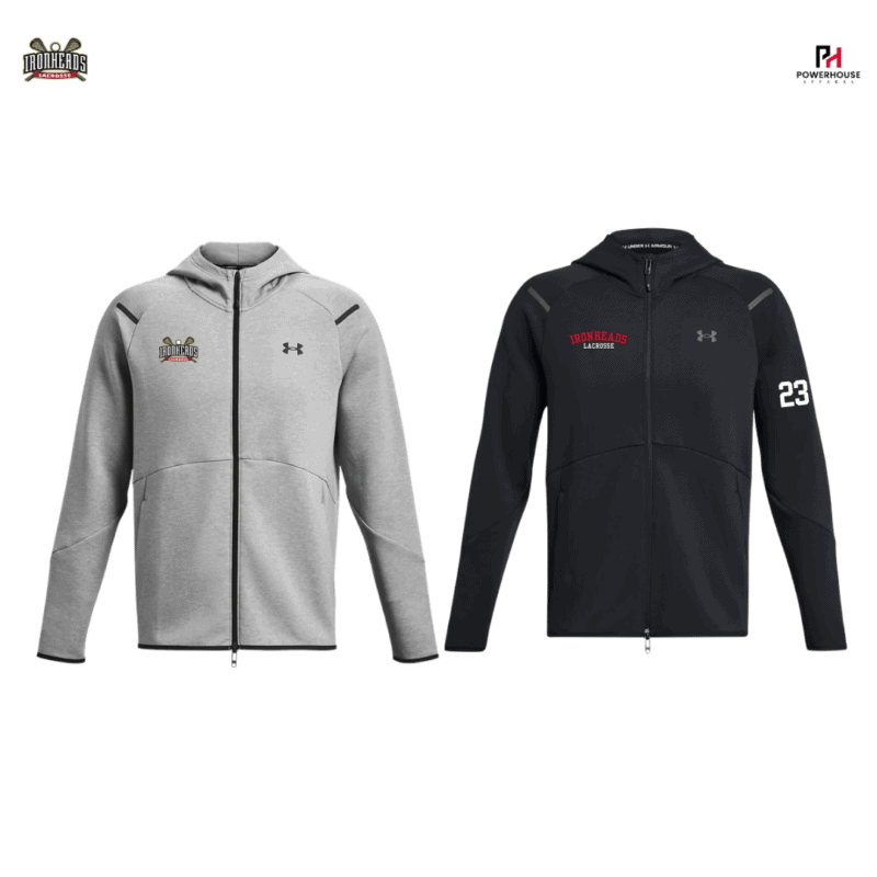 PICKERING IRONHEADS Youth Under Armour UNSTOPPABLE FULL ZIP Hoodie