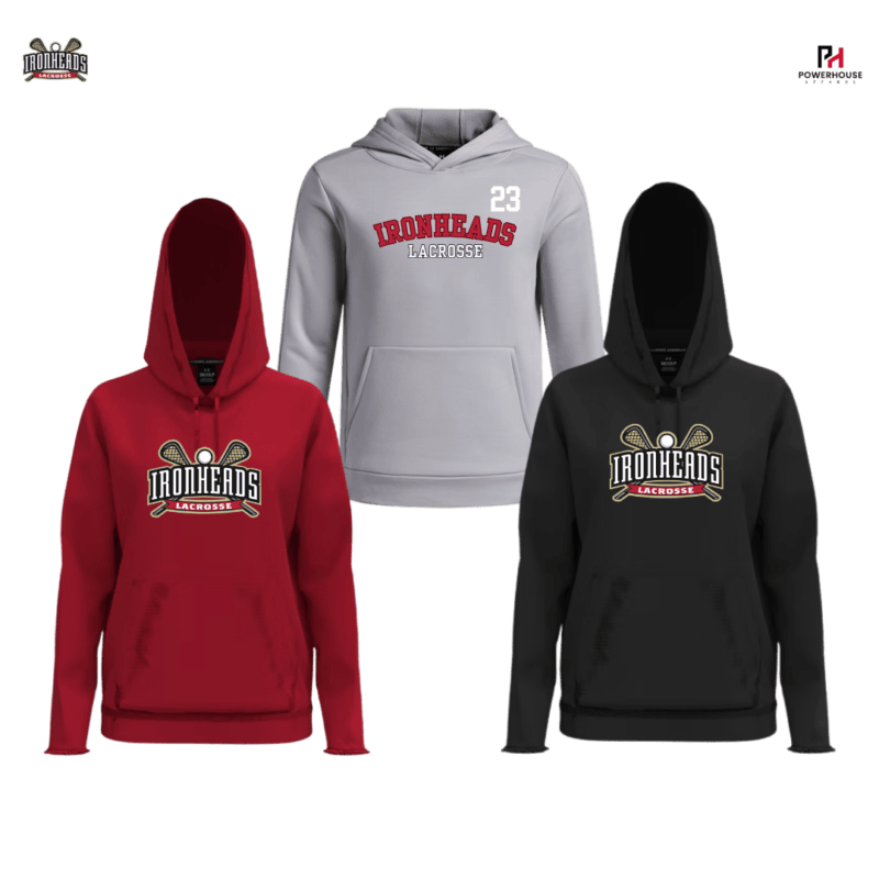 PICKERING IRONHEADS Youth Under Armour Fleece Pro Hoodie