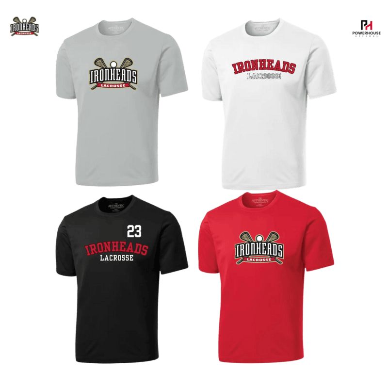 PICKERING IRONHEADS Generic Brand Athletic T-Shirt