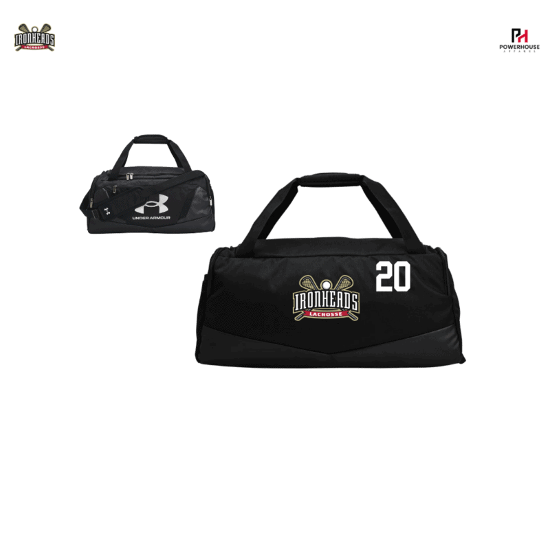 PICKERING IRONHEADS Large Duffle Bag With Custom Number