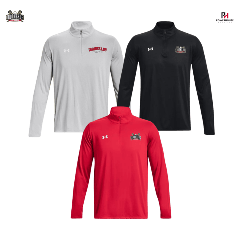 PICKERING IRONHEADS Under Armour 1/4 Zip (WOMEN'S 1/2 Zip)