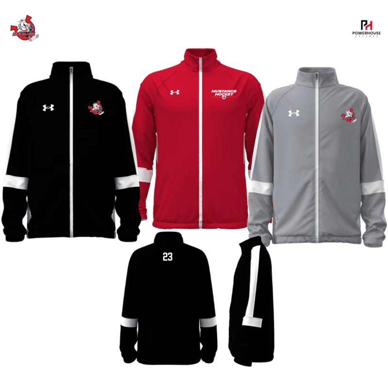 MUSTANGS UA Team Knit Full Zip Jacket