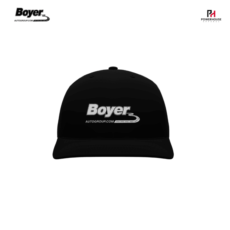 Boyer Snapback Hat with Embroidered Logo