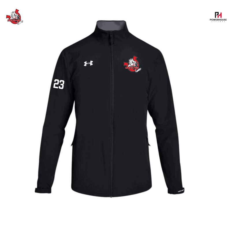 MUSTANGS Youth Under Armour Hockey Warmup Jacket