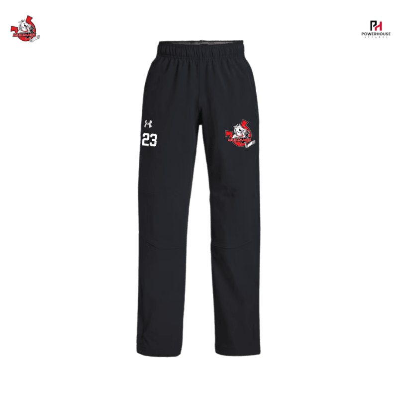 MUSTANGS Youth UA Hockey Warmup pants
