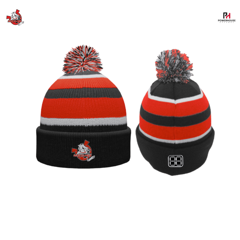 MUSTANGS Custom Pom Pom Beanie Toque