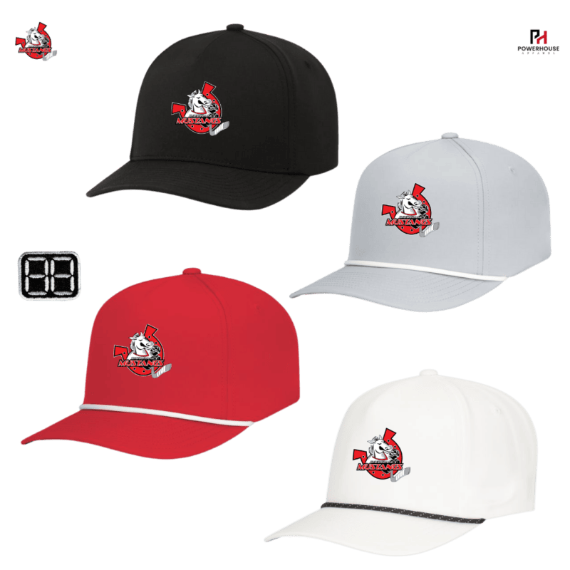 MUSTANGS Weekender Snapback Hat with Custom Flexstyle Logo