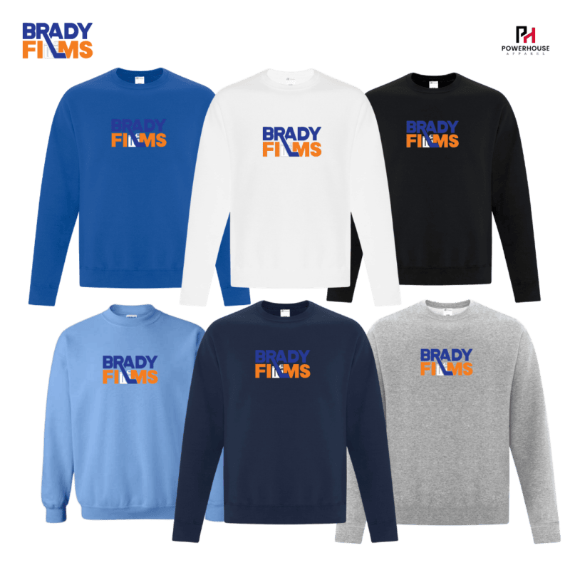 Brady Films Adult Unisex Generic Brand Crewneck Sweatshirt