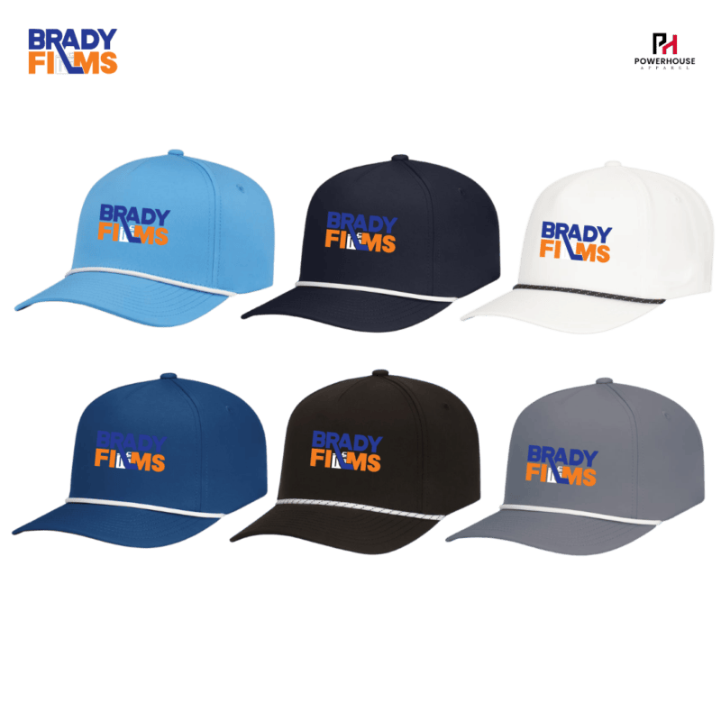 Brady Films Weekender Snapback Hat with Custom Flexstyle Logo